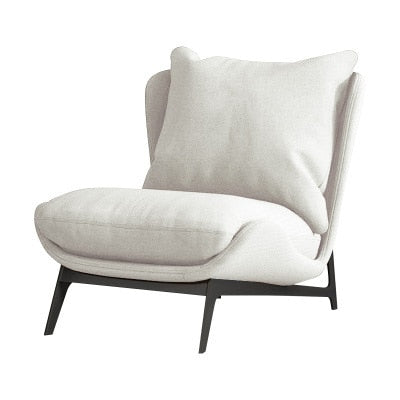 bbsessentials White bbsessentials Luxury Chair Lounge Nordic Chair