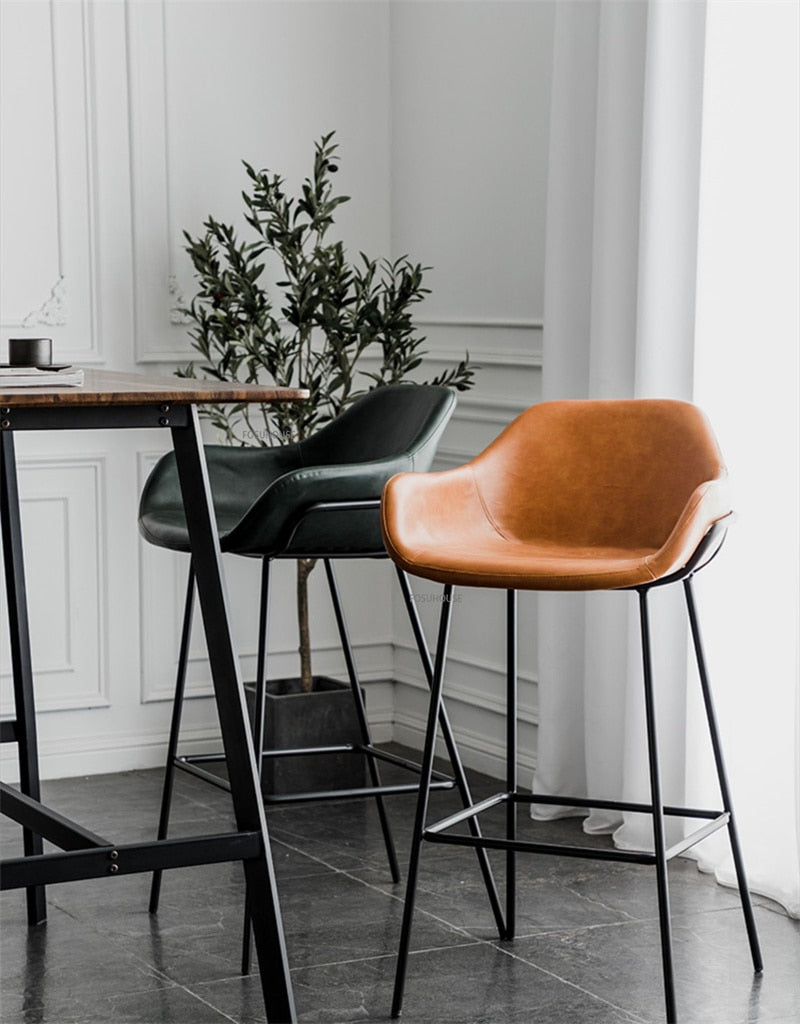 bbsessentials bbsessentials Bar Chairs Nordic Iron Bar Chair