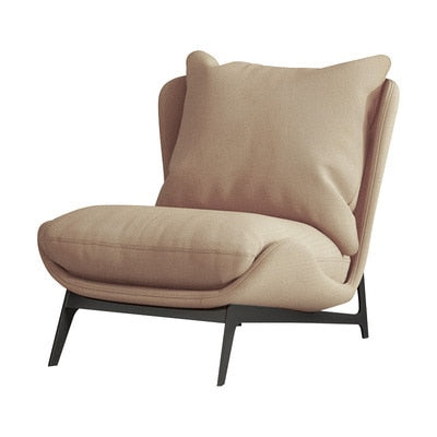 bbsessentials Light Brown bbsessentials Luxury Chair Lounge Nordic Chair
