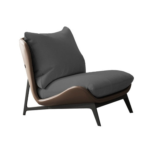 bbsessentials Dark Grey bbsessentials Luxury Chair Lounge Nordic Chair